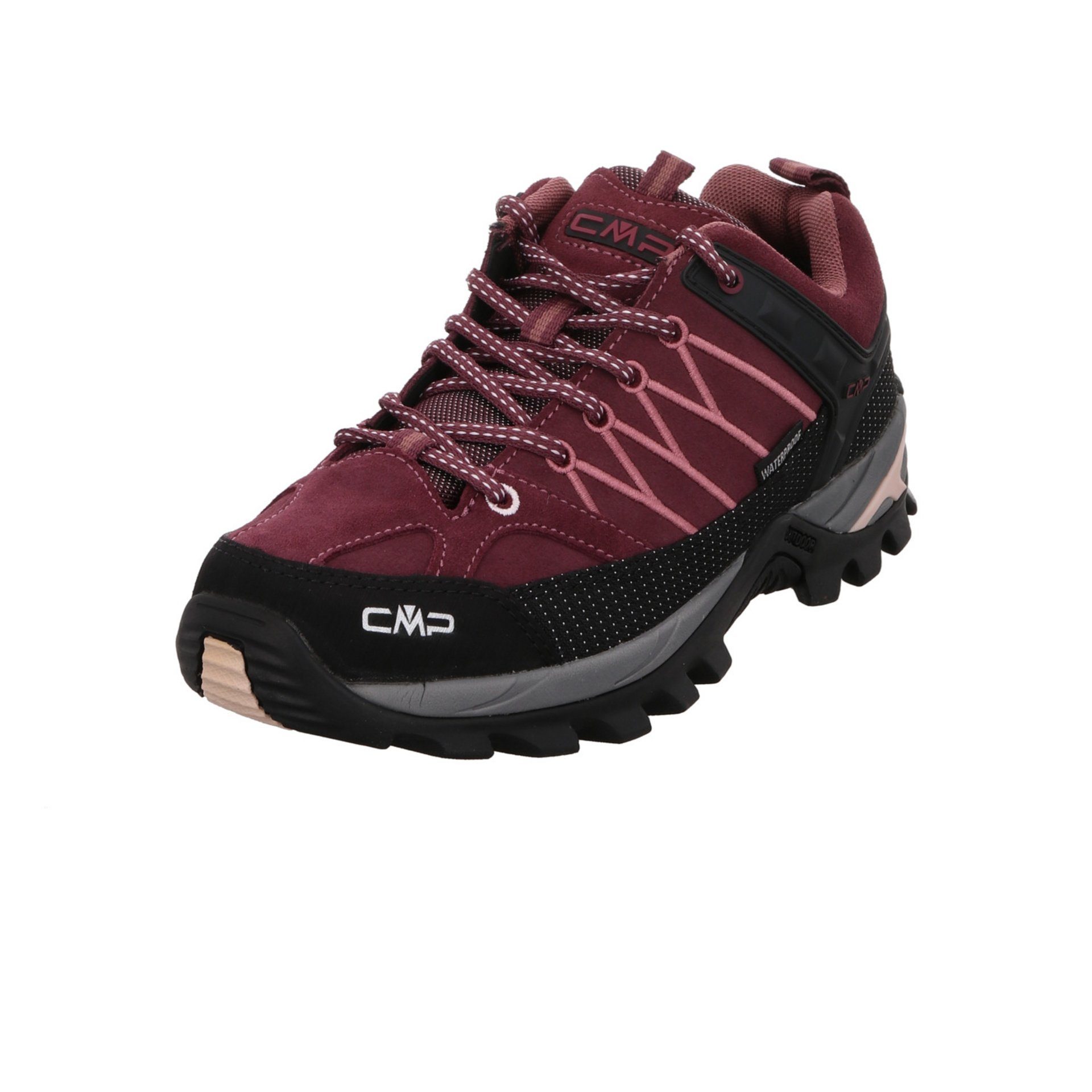 Outdoor Schuhe CMP Damen Low Leder-/Textilkombination Rigel Outdoorschuh Outdoorschuh PRUGNA