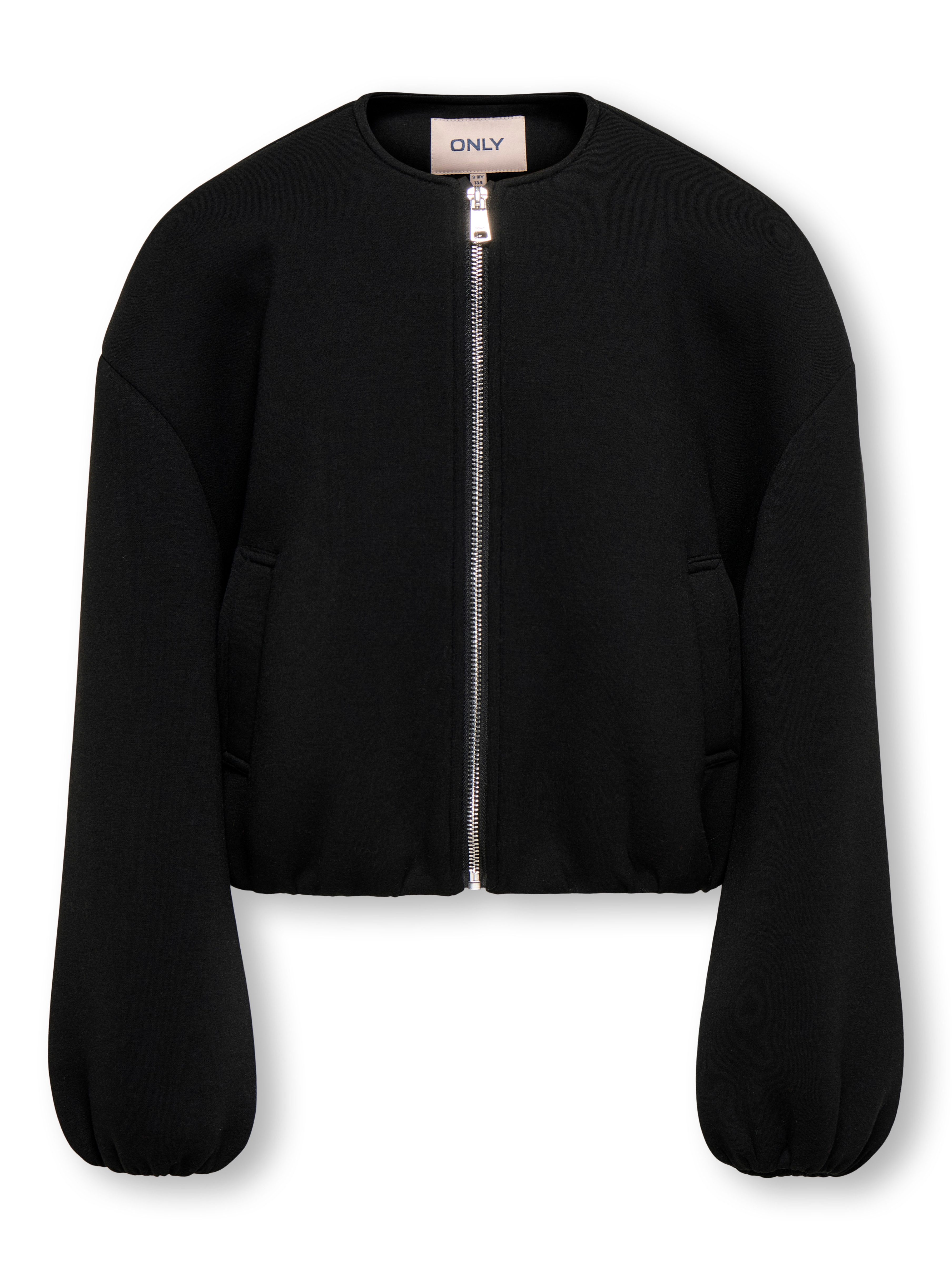 KIDS ONLY Kurzjacke KOGELLIE SCUBA JACKET OTW in coolem Bomberjacken-Look mit modischen Ballonärmeln