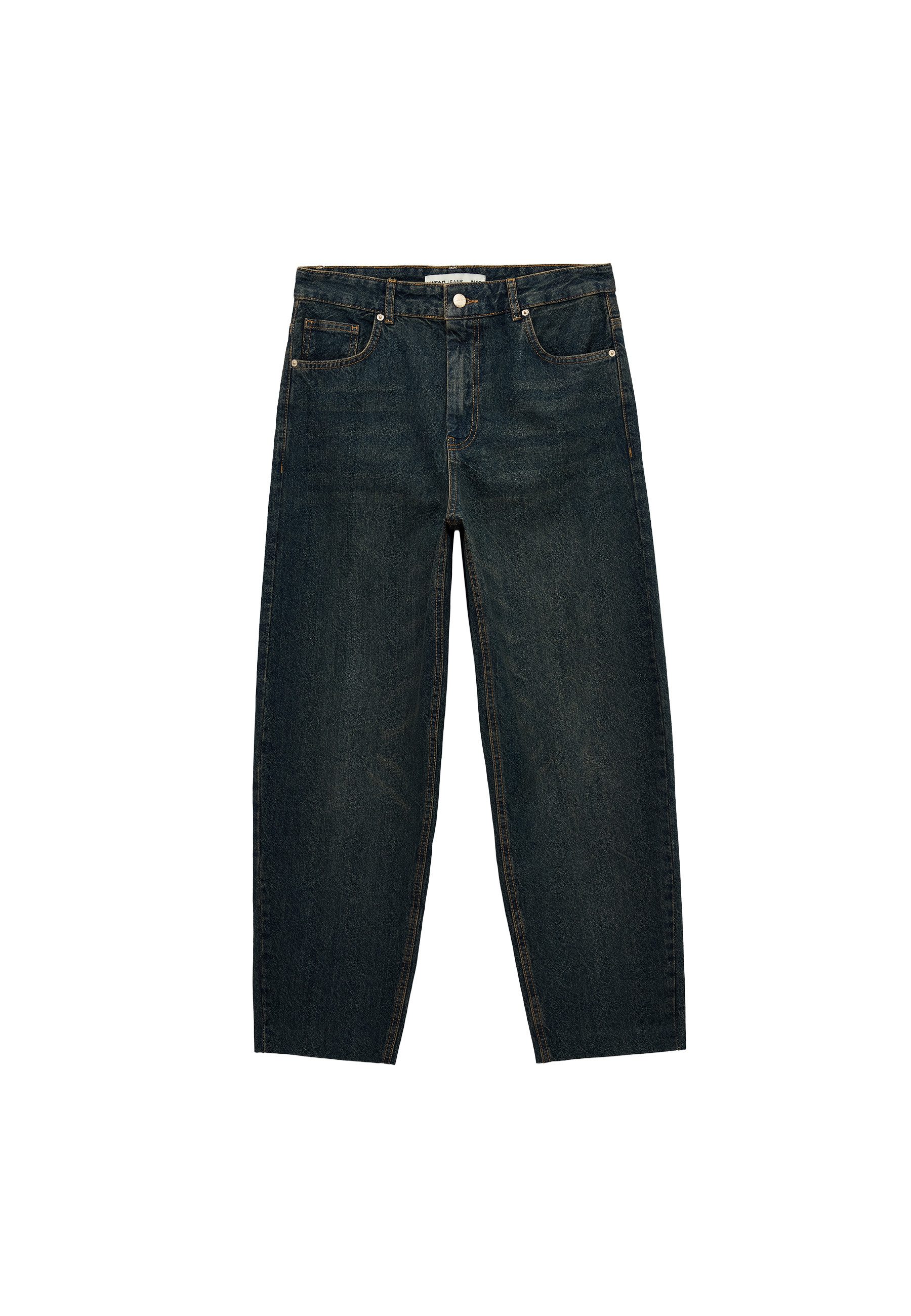 Koton Regular-fit-Jeans Koton Baumwoll-Barrel-Denim-Jeans