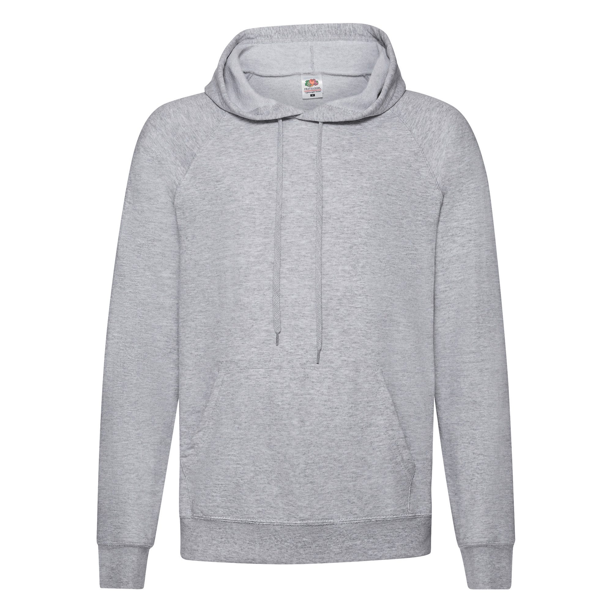 Kapuzensweatshirt Fruit of the Loom Lightweight Hooded Sweat