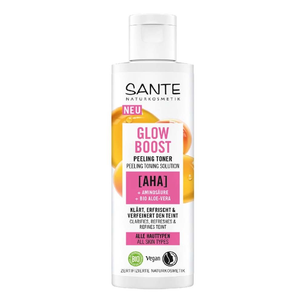 SANTE Gesichtspeeling Glow Boost - Peeling Toner 125ml