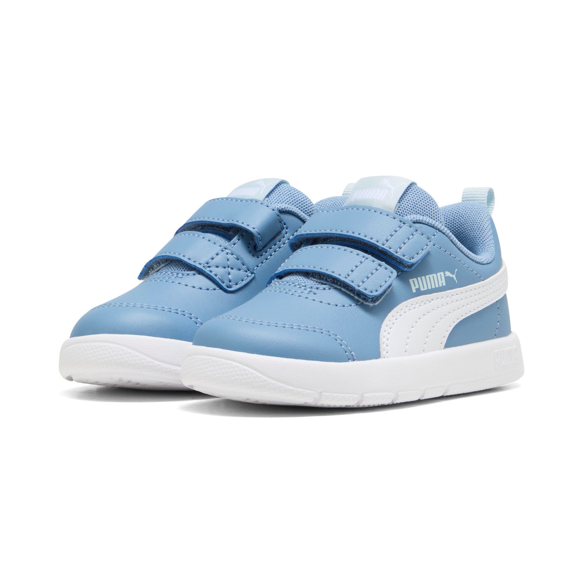 PUMA COURTFLEX V3 V INF Sneaker für sportliche Aktivitäten, mit Textil-Innenmaterial, knöchelhoch