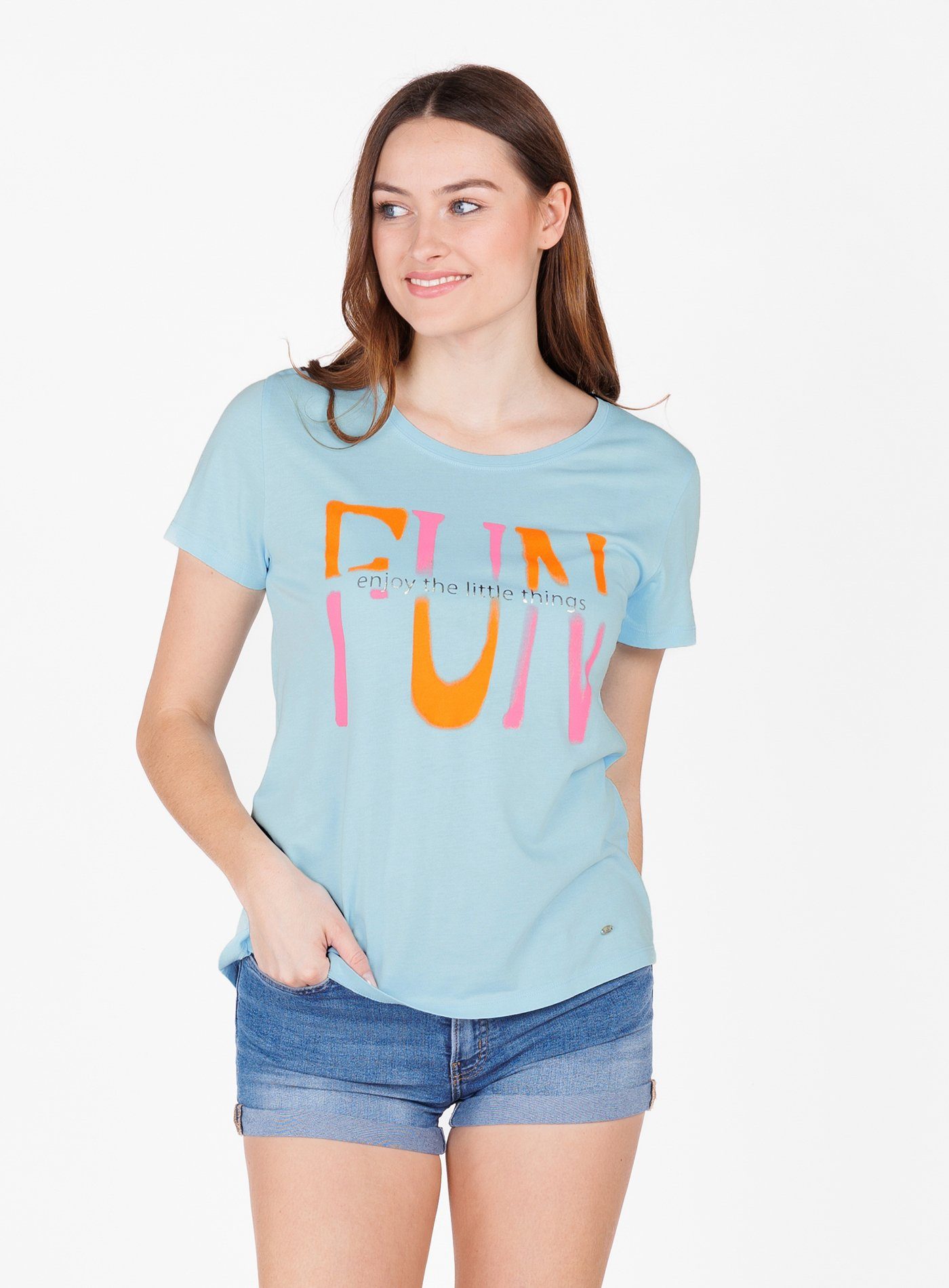 Key Largo T-Shirt WT FUN round