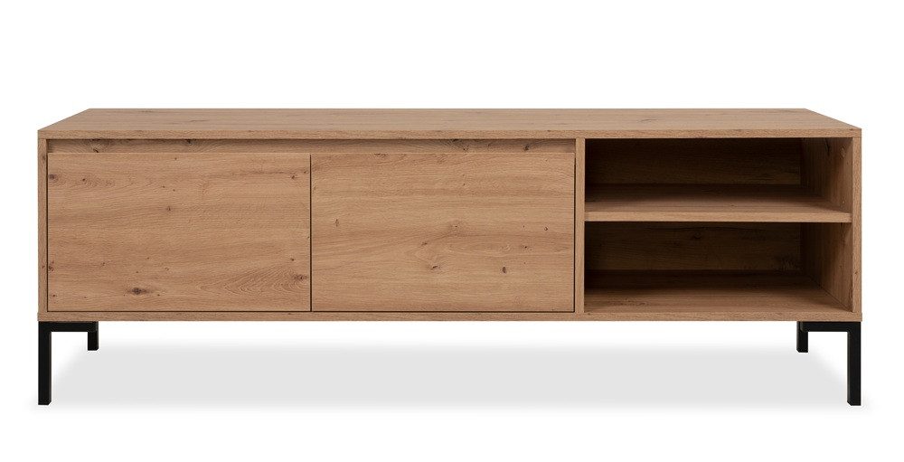 Finori Lowboard Lowboard TV-Board Korsika, Artisan Oak