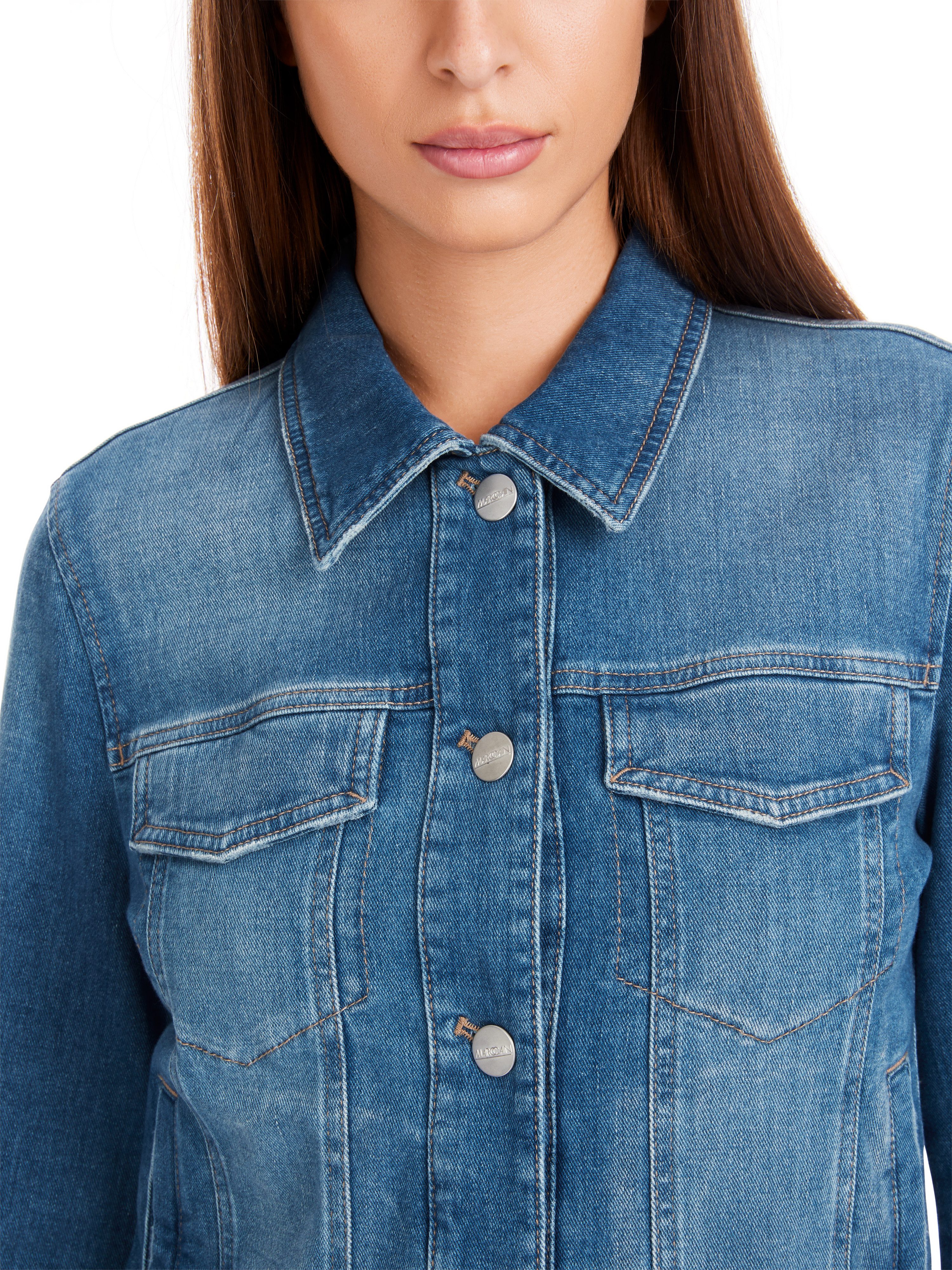 Marc Cain Jeansjacke "Summer Flash Strawberry" günstig online kaufen