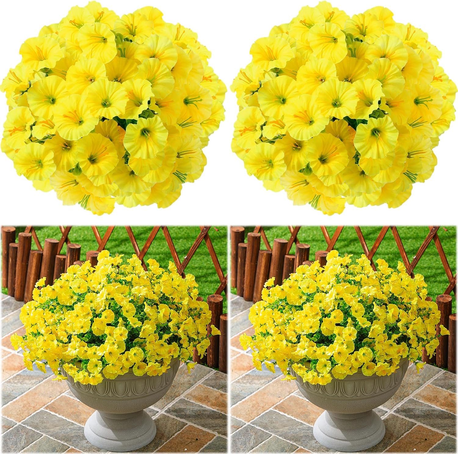Kunstblumenstrauß Künstliche Blumen Balkon Kunstblumen Outdoor günstig online kaufen