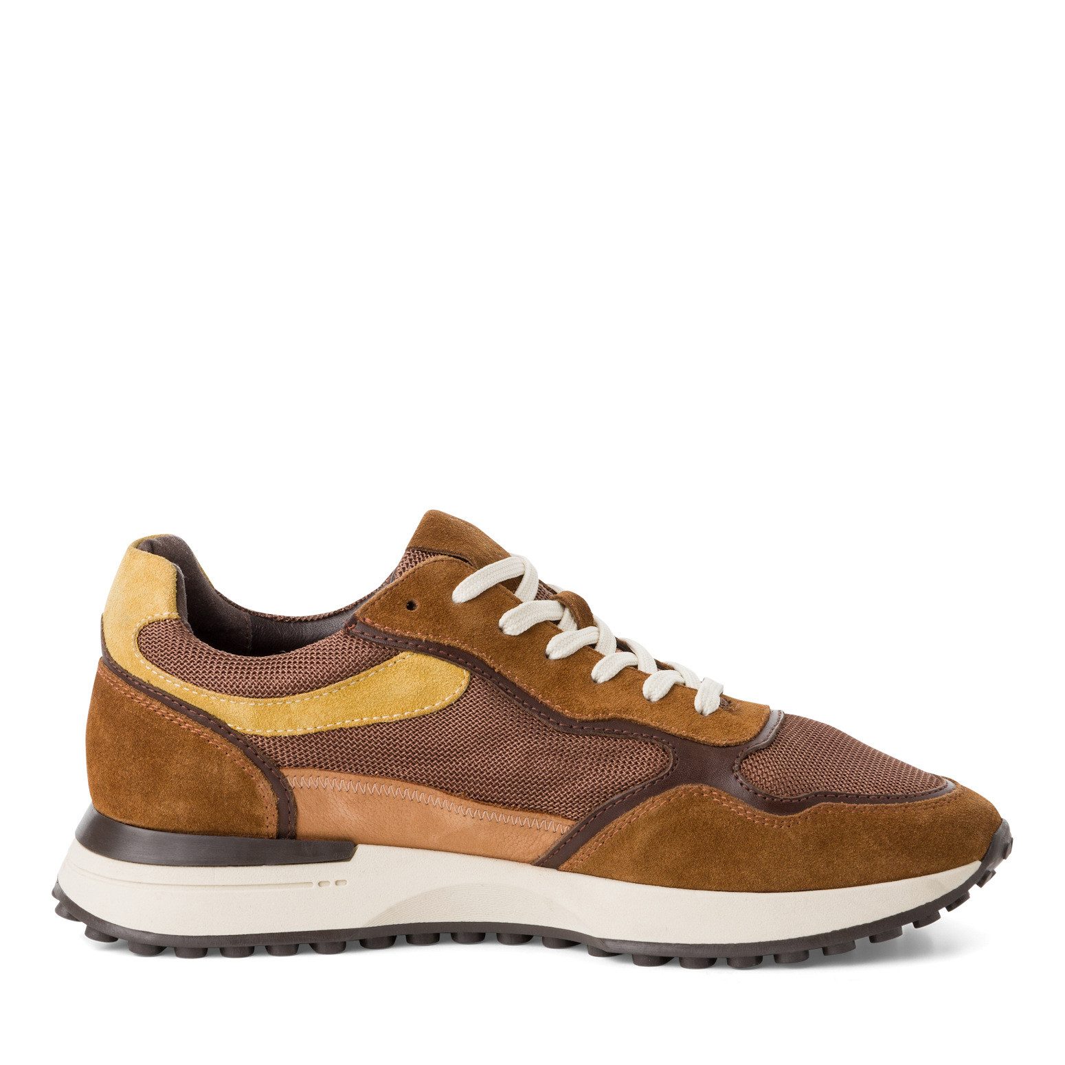 MARCO TOZZI Marco Tozzi by GMK Herren Sneaker 2-13605-42-3A1 MOCCA/SAFFRON Sneaker