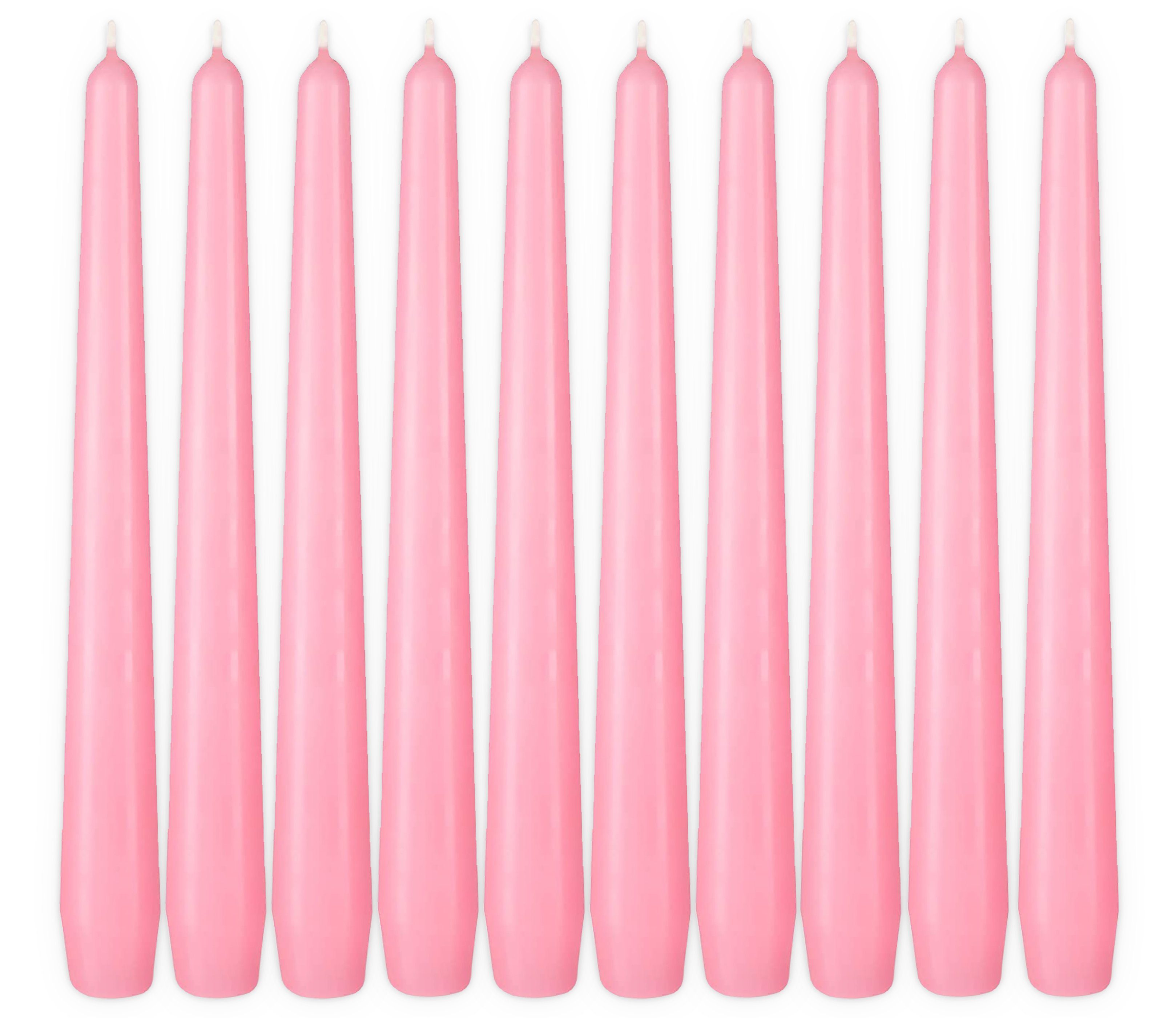 BRUBAKER Spitzkerze Premium Kerzen Set - bis zu 7,5 Stunden Brenndauer pro Kerze (Leuchterkerzen, 20-tlg., Halterkerzen Deko), 24 cm Tafelkerzen für Kerzenständer und Kronleuchter