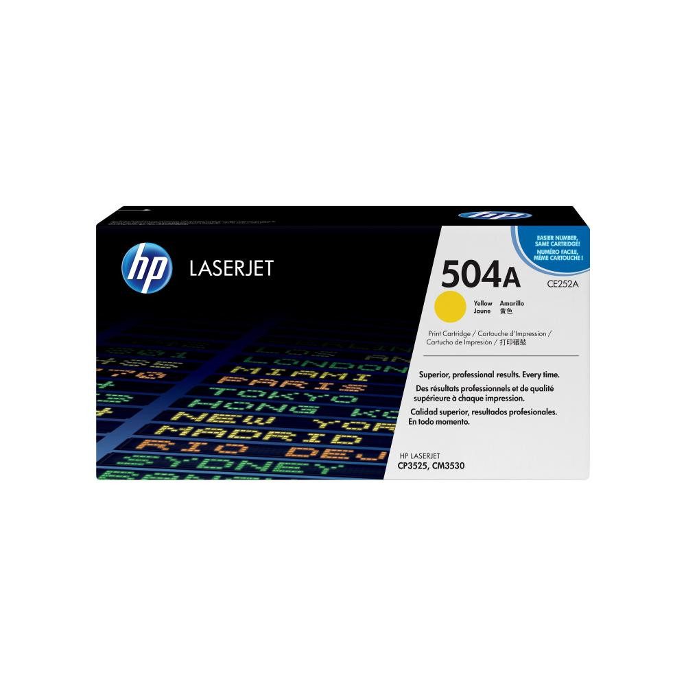 Tonerpatrone No.504A Toner gelb