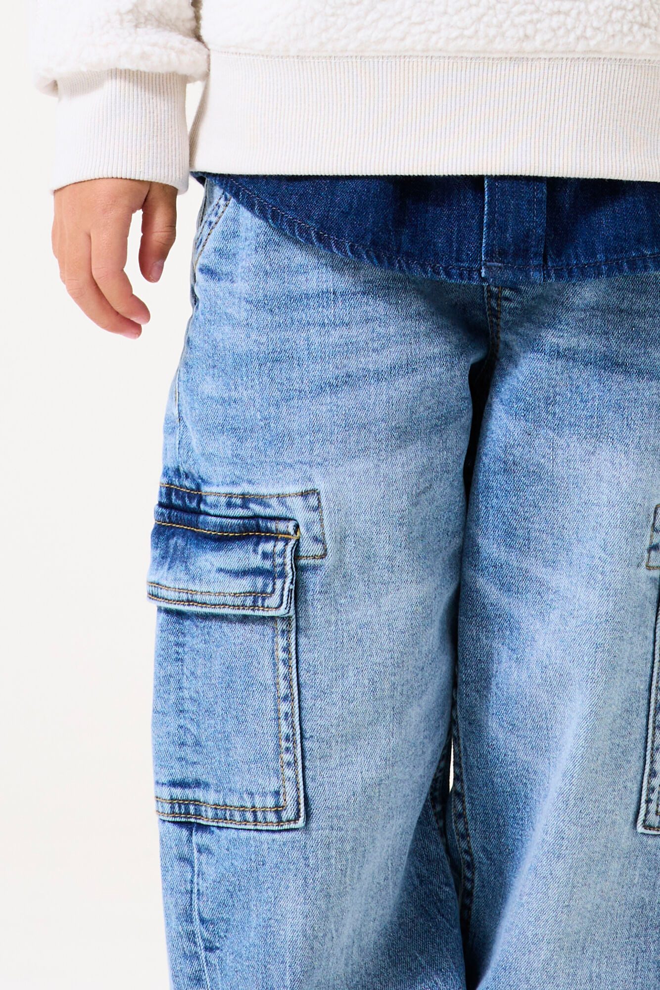 Garcia Schlupfjeans Cargo Jeans