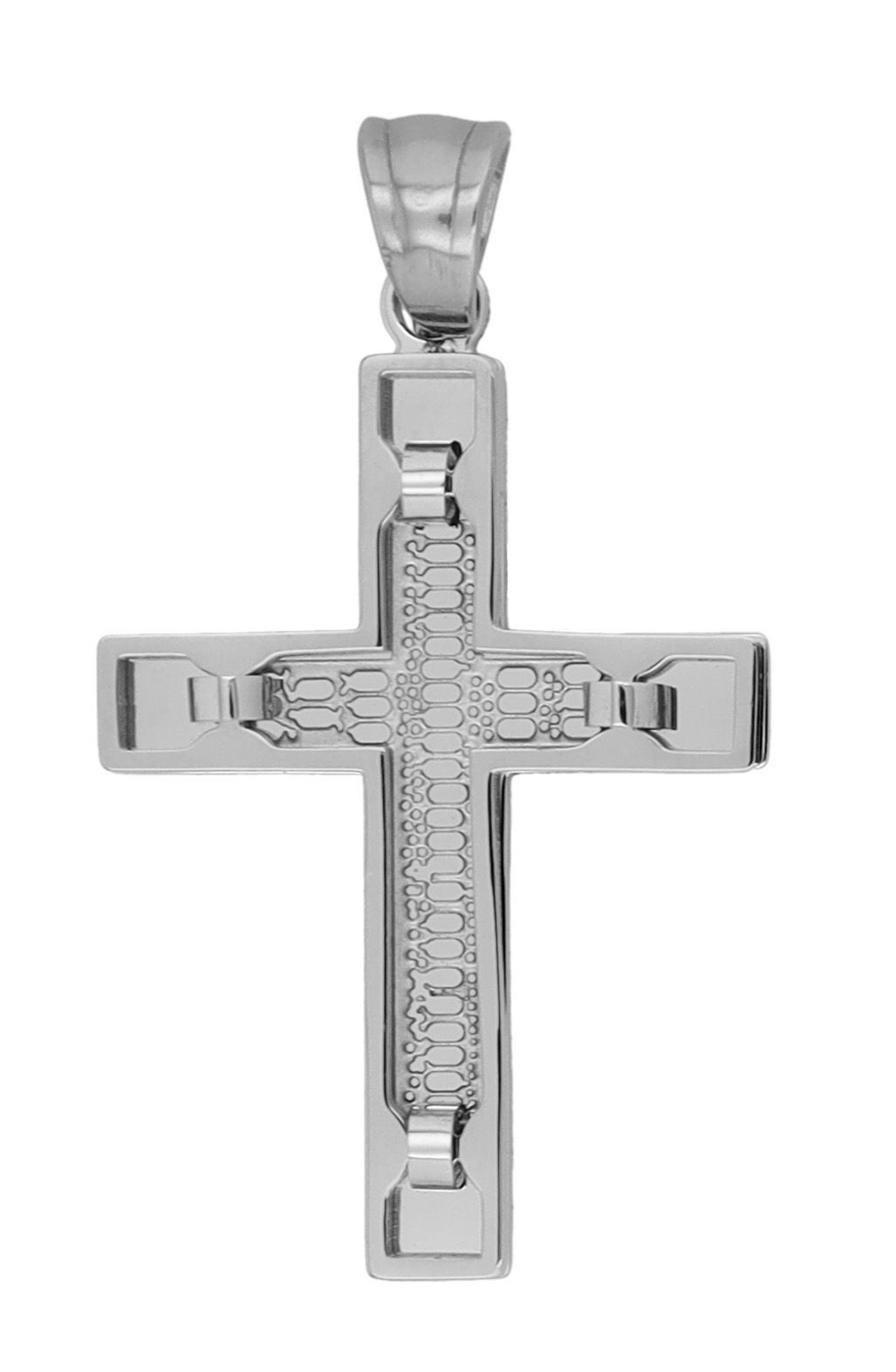 Kettenanhänger Anhänger – Kreuz Kreuzanhänger aus Edelstahl