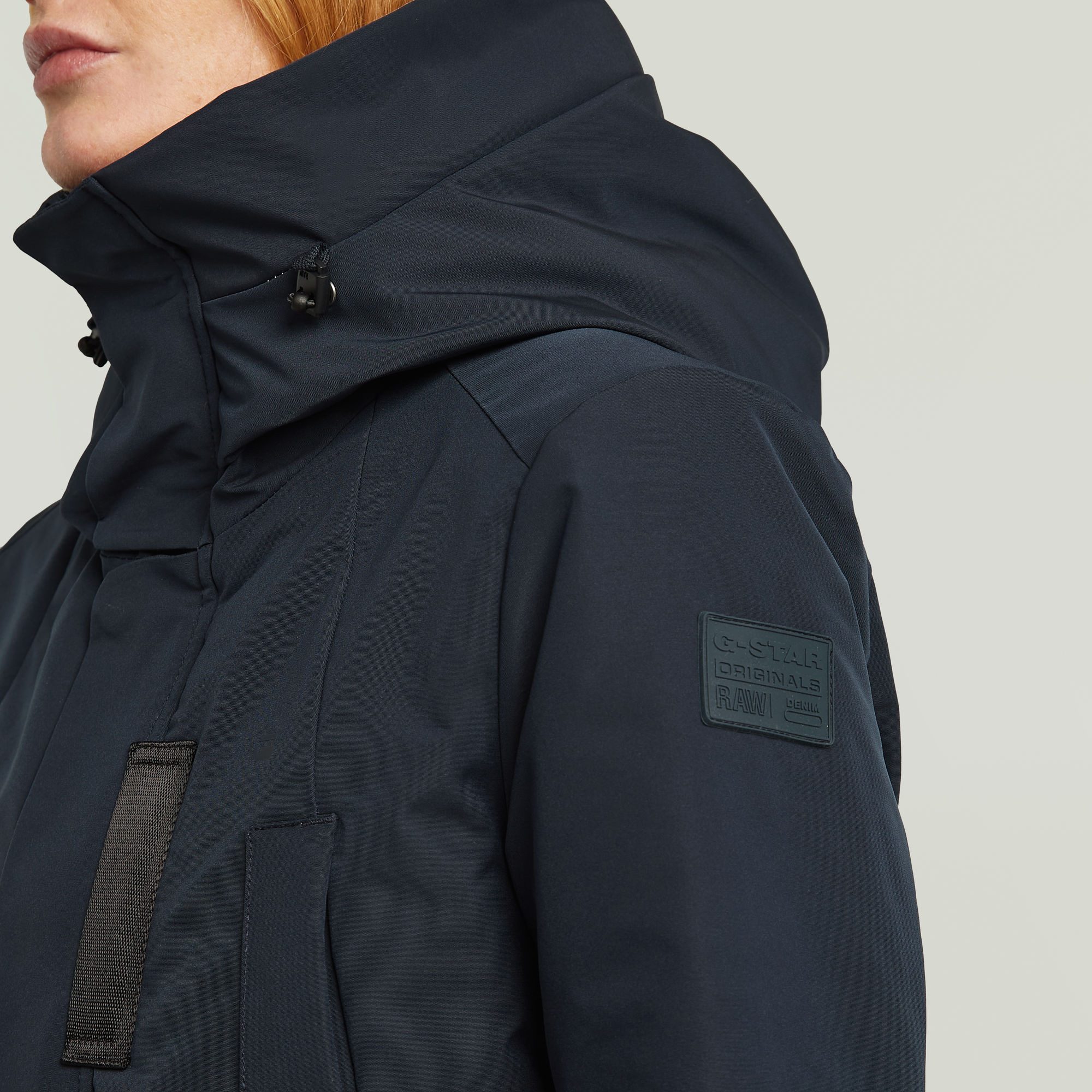 G-STAR Langjacke Vodan 2.0 Long Jacket in der Taille verstellbar