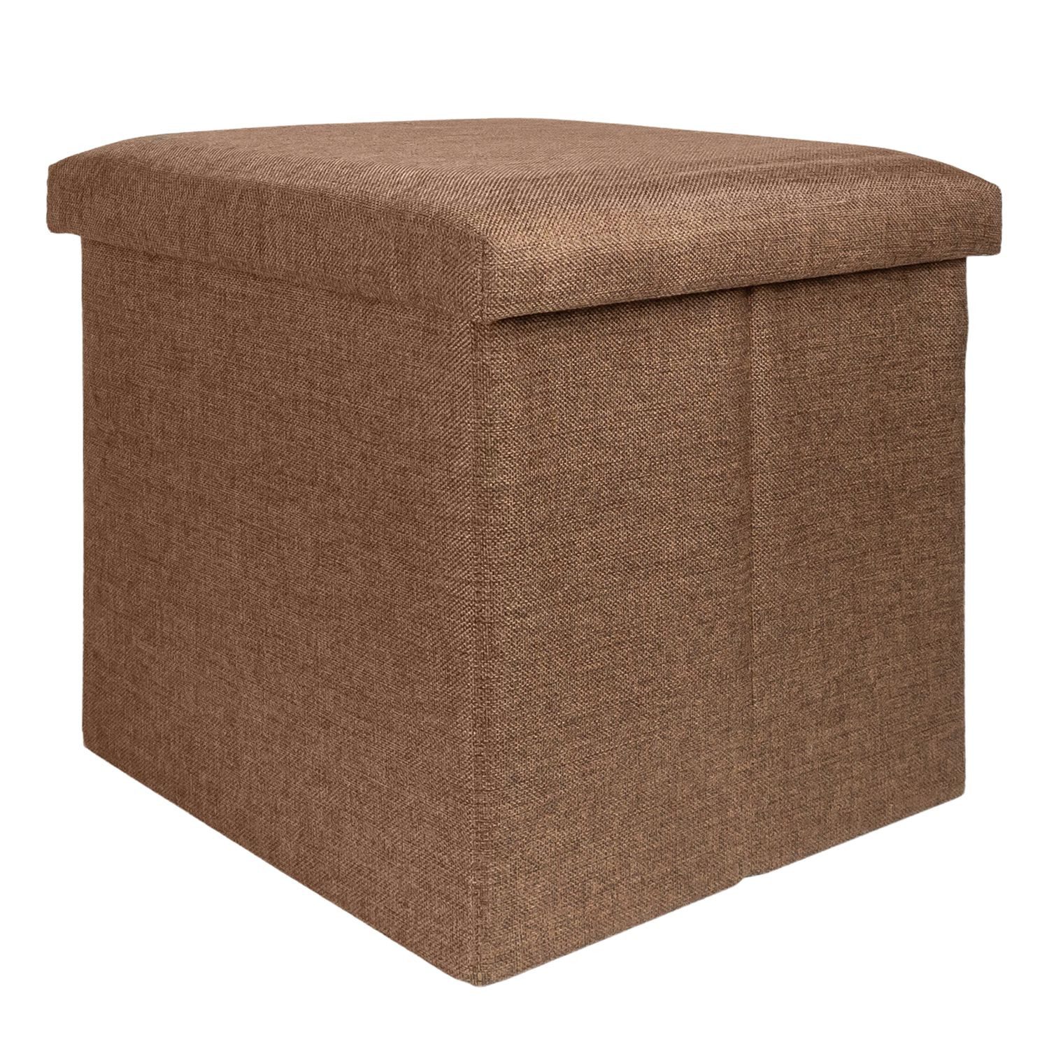 Intirilife Sitzhocker (Sitzwürfel mit Stauraum 38x38x38 günstig online kaufen