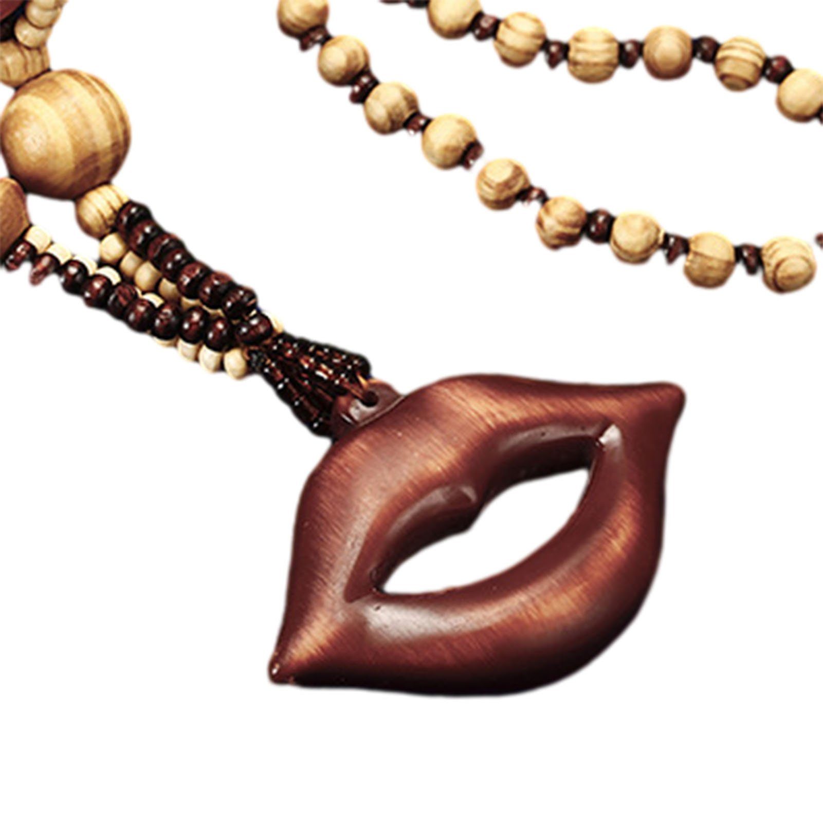Blusmart Halsreif Aminal Zodiacs-Form-Halskette, Retro-Modische Perlenkette, Accessoires