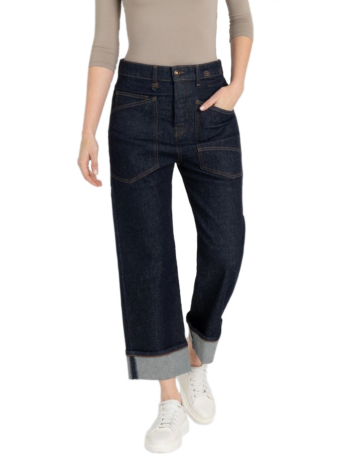 MAC Loose-fit-Jeans MAC 5-Pocket-Jeans BAGGY straight (1-tlg)