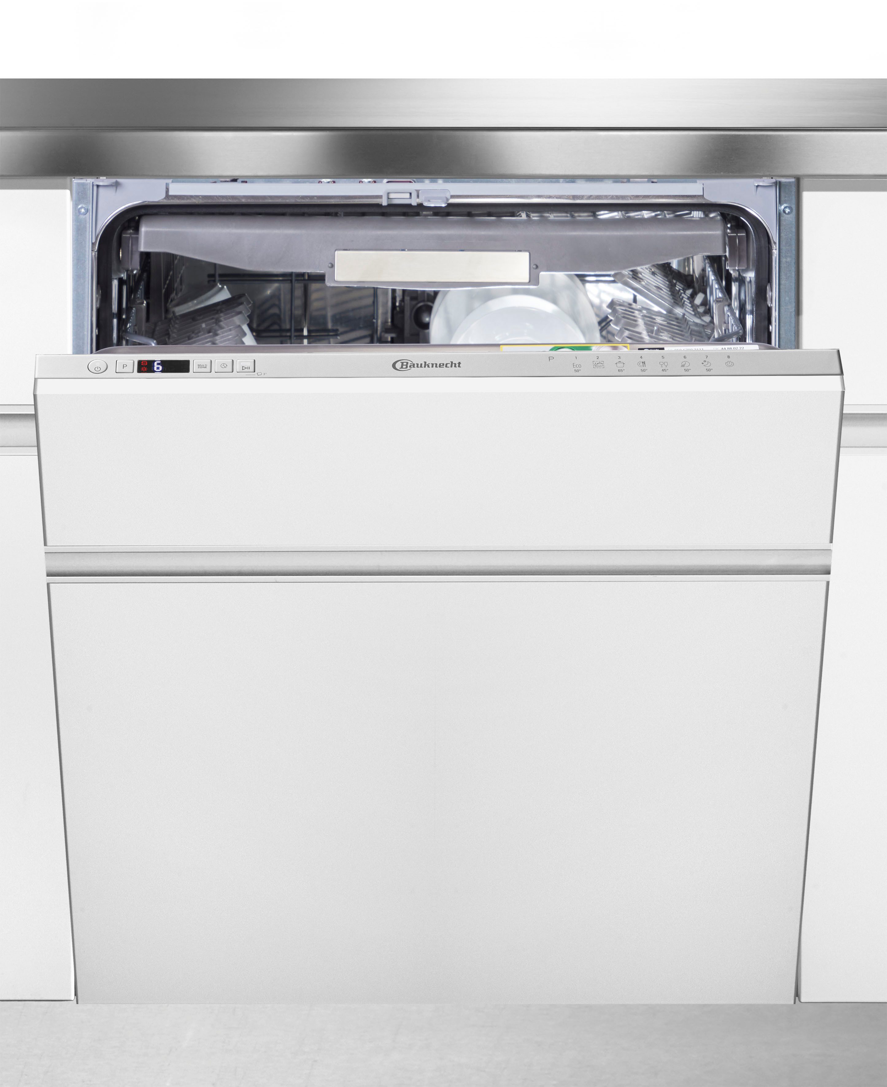 BAUKNECHT vollintegrierbarer Geschirrspüler OBIC Ecosilent 8650, 14 Maßgedecke, Doppelter Komfort – mit Besteckschublade und zusätzlichem Besteckkorb – Bild 4 von 5