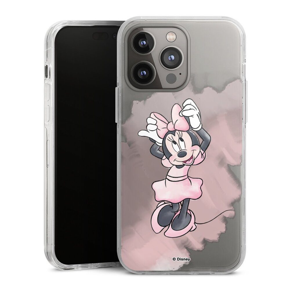 DeinDesign Handyhülle Mickey & Minnie Mouse Disney Motiv ohne Hintergrund, Apple iPhone 14 Pro Max Hülle Bumper Case Handy Schutzhülle