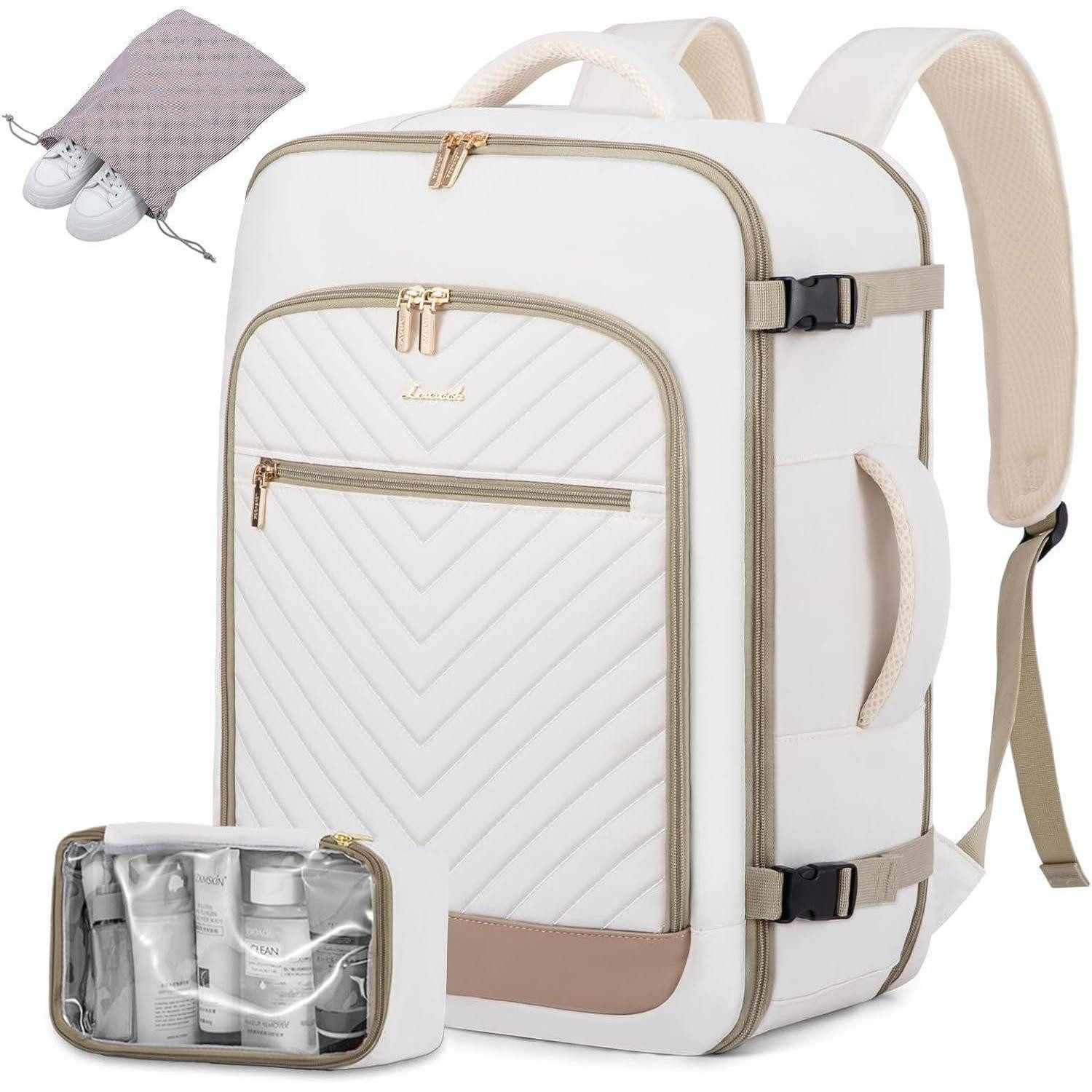 LuxusKollektion Kofferrucksack Handgepäck Rucksack 40L Reiserucksack Damen Travel Backpack