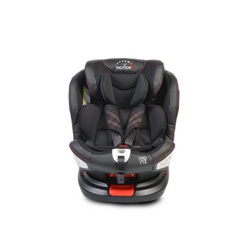 Moni Autokindersitz Kindersitz Motion 0-36 kg Gruppe 0/1/2/3, bis: 36 kg, drehbar 165° Neigung Isofix SIPS