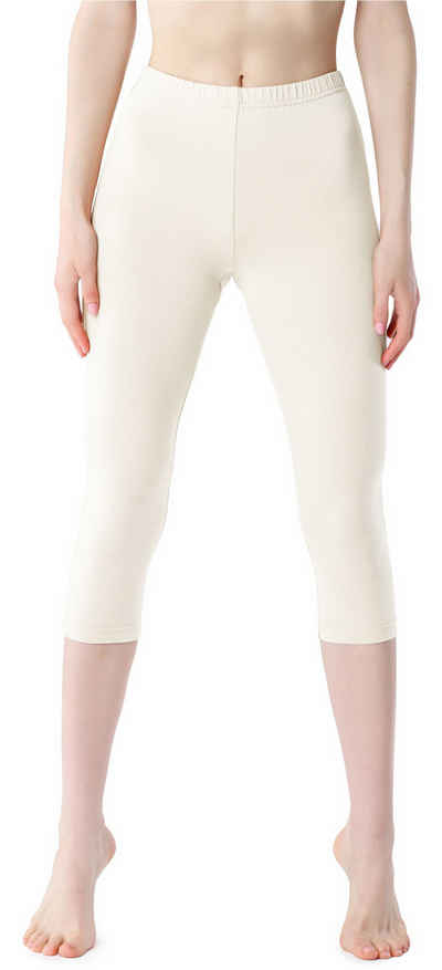 Bellivalini Leggings Damen Leggings 3/4 aus Viskose BLV50-204 (1-tlg) elastischer Bund