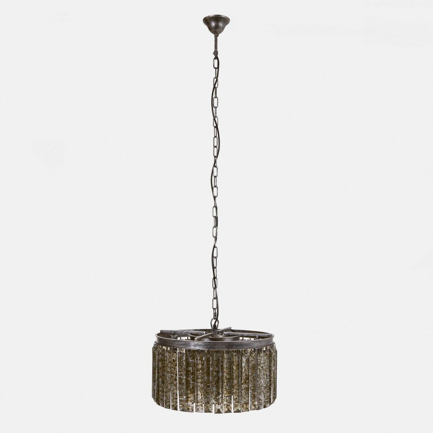 Mirabeau Hängeleuchten Hängelampe Sashwork antiksilber