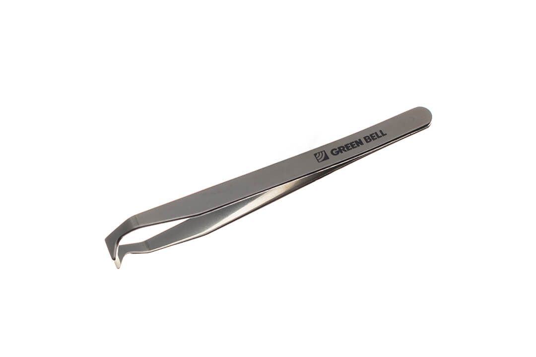 Seki EDGE Pinzette Kleine, zweiseitige Pinzette für Augenbrauen SS-507 7.3x0.4x0.4 cm, handgeschärftes Qualitätsprodukt aus Japan