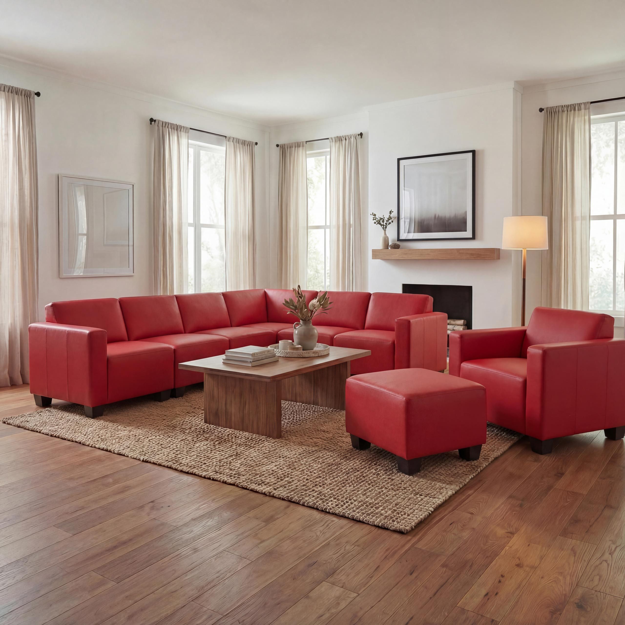 MCW Wohnlandschaft Moncalieri-6-2, Set, bequeme Polsterung, Erweiterbar mit weiteren Elementen der Lyon-Serie