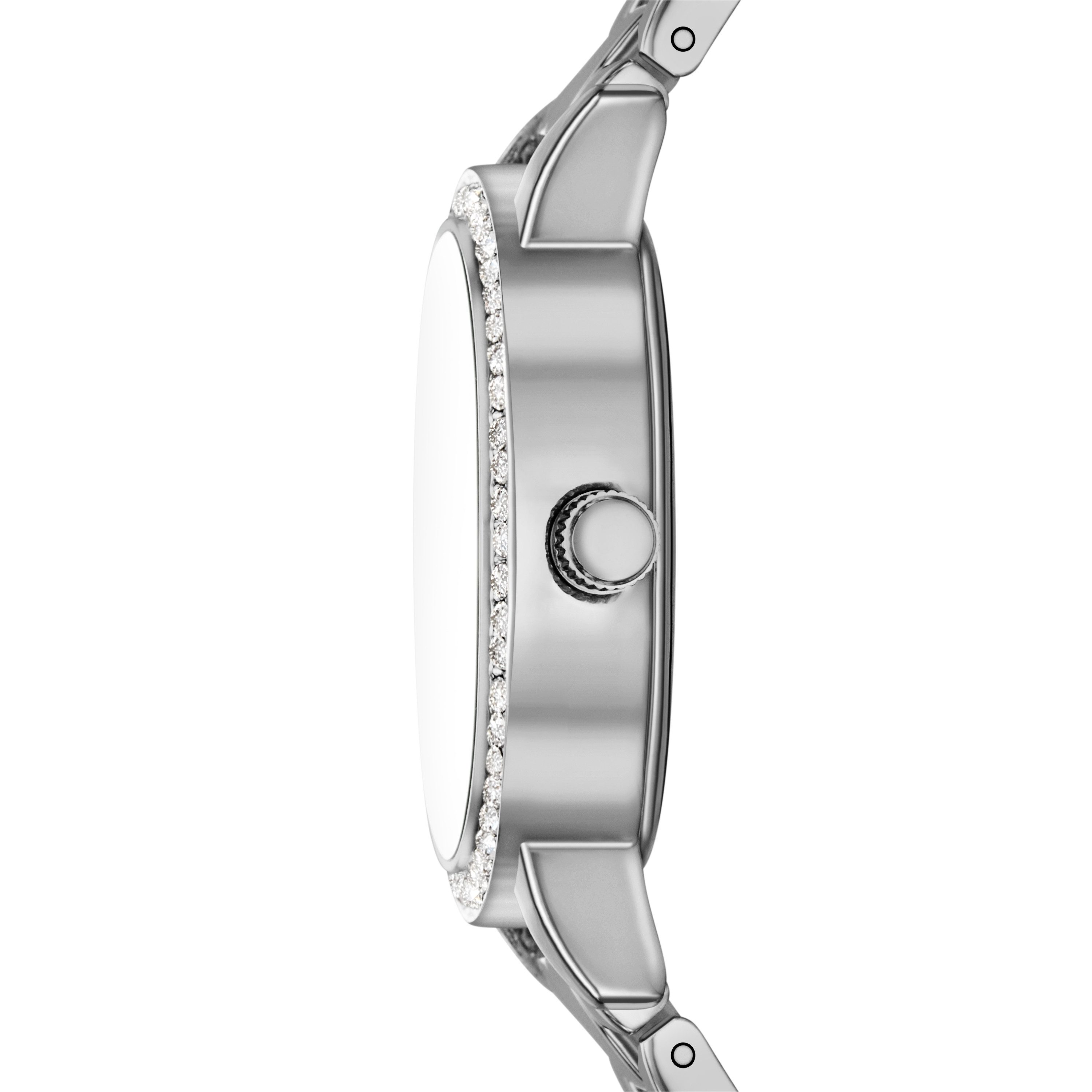 Skechers Quarzuhr SETS SR9135, (Set, 5-tlg., mit 2 Armbändern und 2 Charmeinhängern für Schnürsenkel), Armbanduhr, Damenuhr, Ideal auch als Geschenk, analog, Glassteine