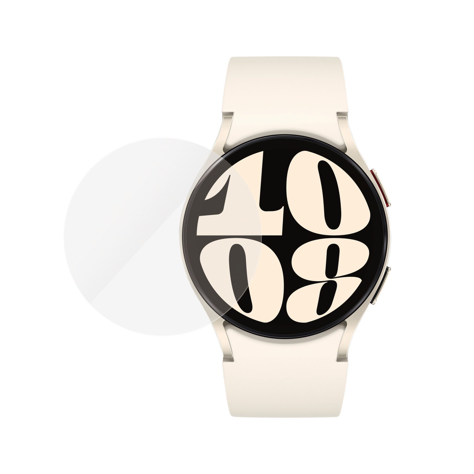 PanzerGlass Displayschutzglas Ultra-Wide Fit Screen Protection für Samsung Galaxy Watch7 44mm, Displayschutzfolie, Schutzfolie, Bildschirmschutz, kratz- & stoßfest