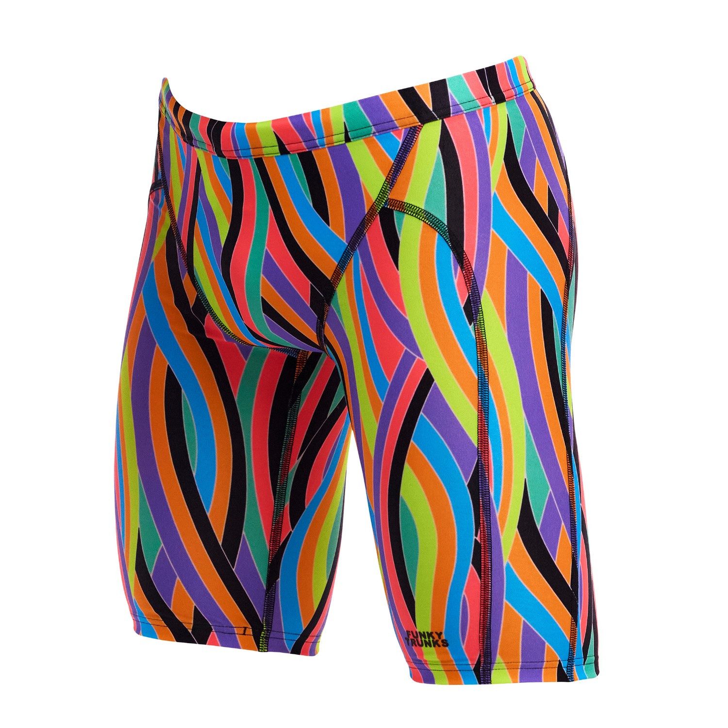 Funky Trunks Badehose Curl Curl Jammer Badeshorts Chlor und Salzwasserbeständig