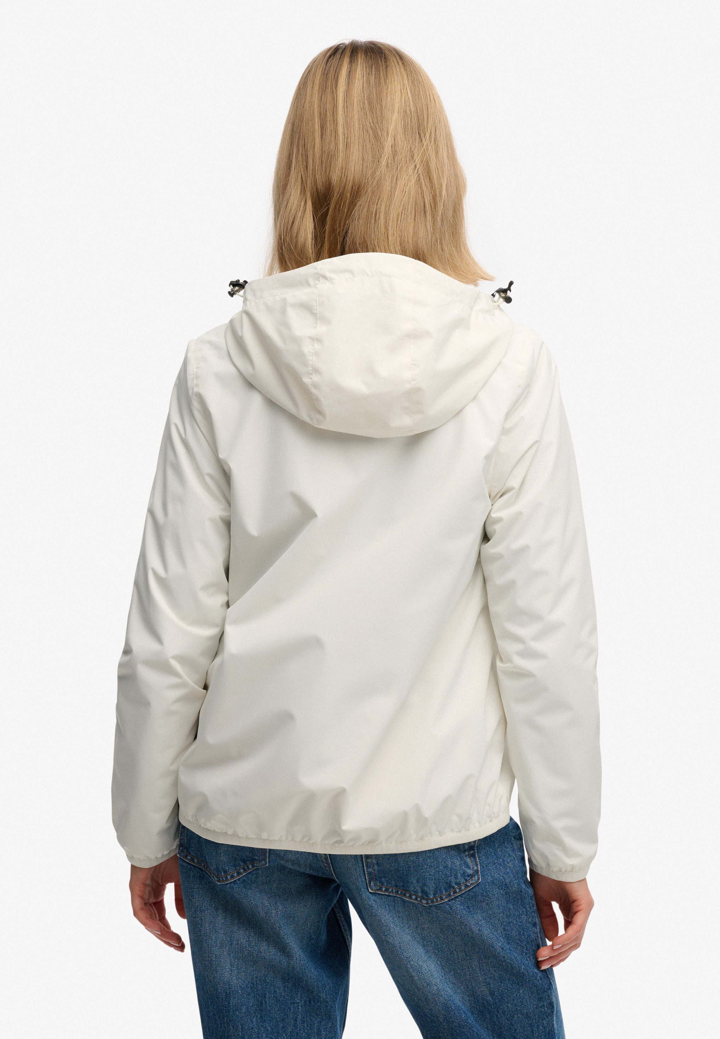 Superdry Outdoorjacke ESSENTIAL TRI WINDBREAKER JKT Loose Fit, mit hochschließendem Kragen, aus Polyester
