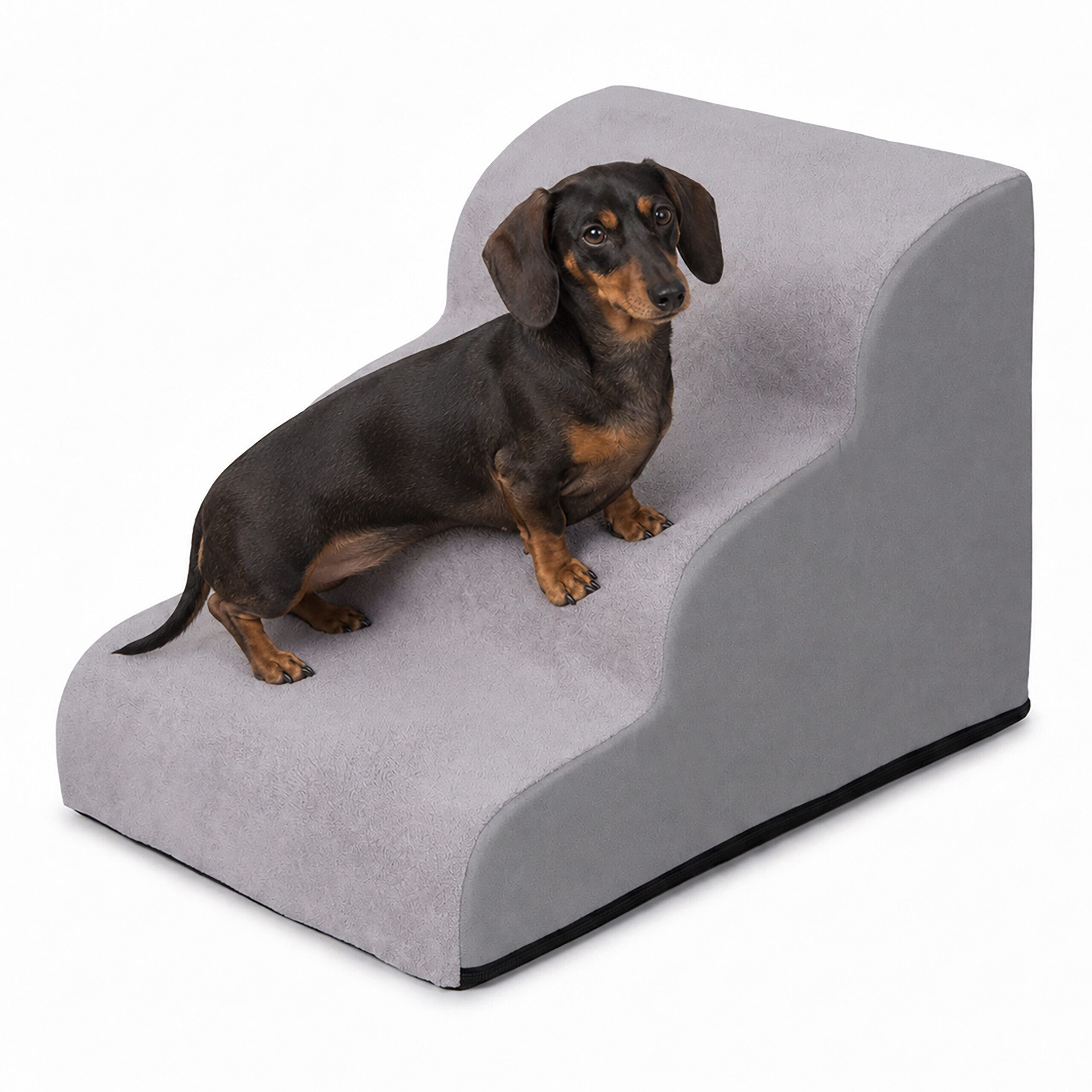 relaxdays Haustiertreppe Hundetreppe für Bett & Sofa (1-St), 3 Stufen