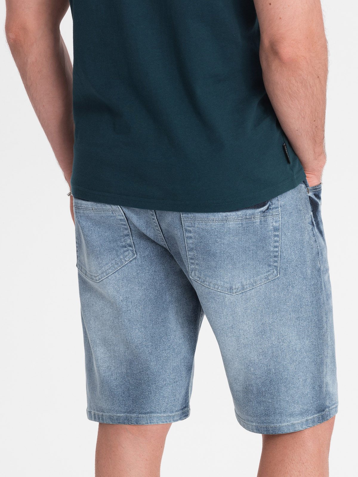 OMBRE Jeansshorts Denim-Shorts für Herren mit dezenten Waschungen