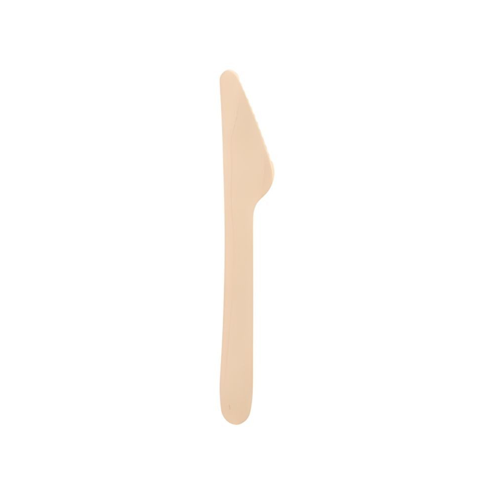 PAPSTAR Einwegmesser Messer, Holz pure 16,5 cm 150 Stk
