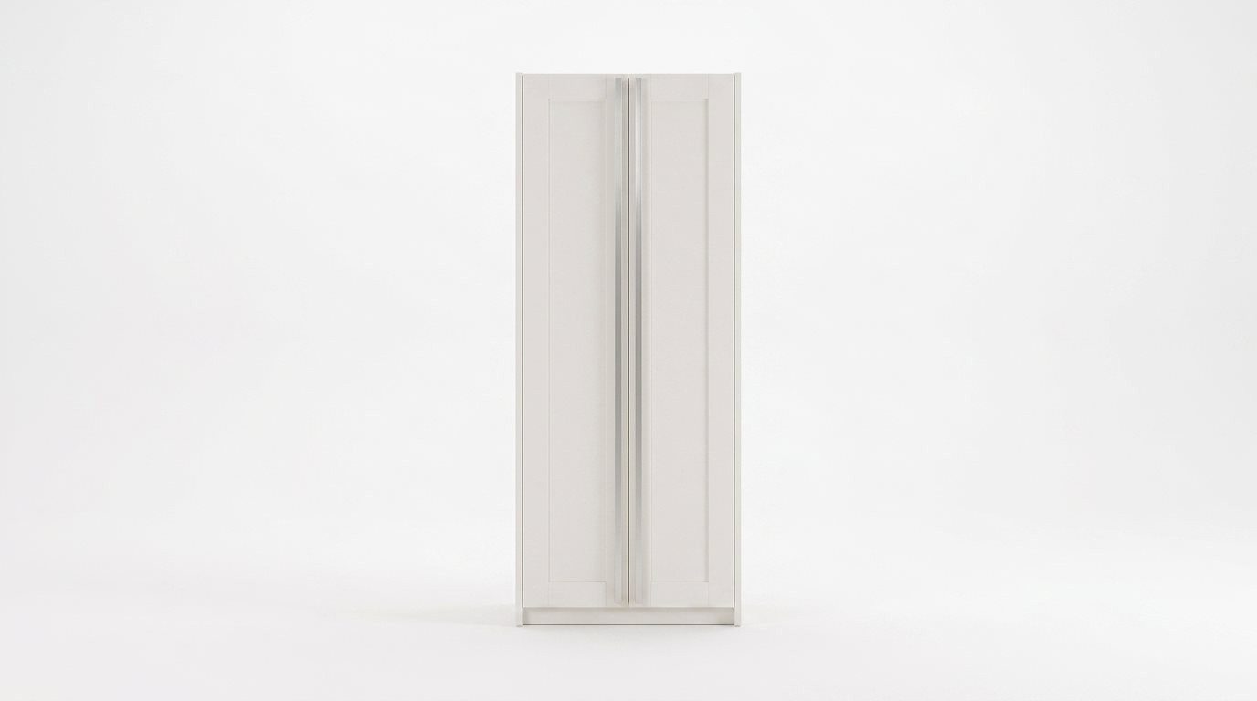 Xlmoebel Kleiderschrank Design Kleiderschrank Beige Modern Schrank Schlafzimmer 2-türig (1-St., 1-tlg)