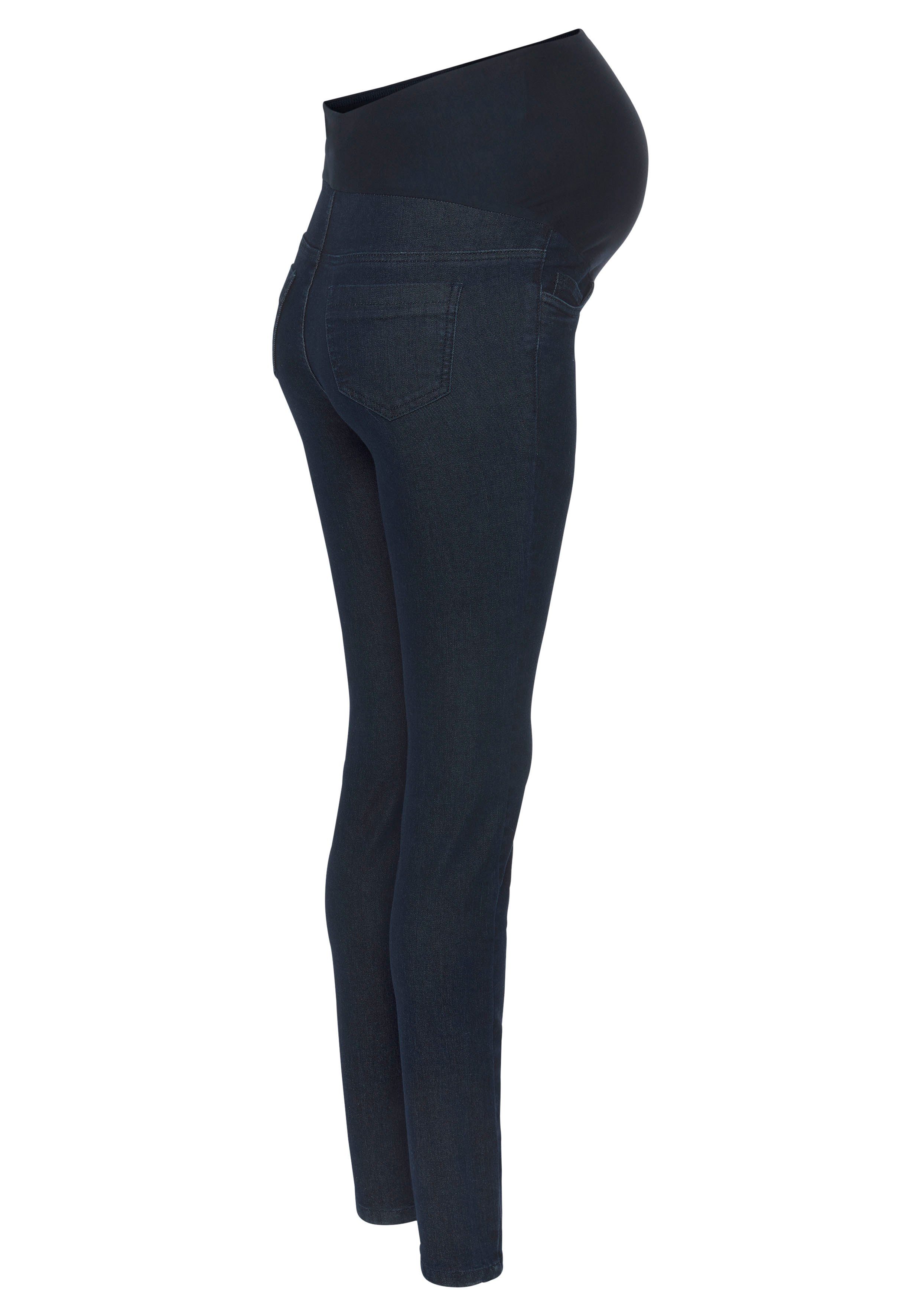 Neun Monate Umstandsjeans Stretch-Jeans für Schwangerschaft und Stillzeit schmale Beinform, hohe Taille, langes Bein