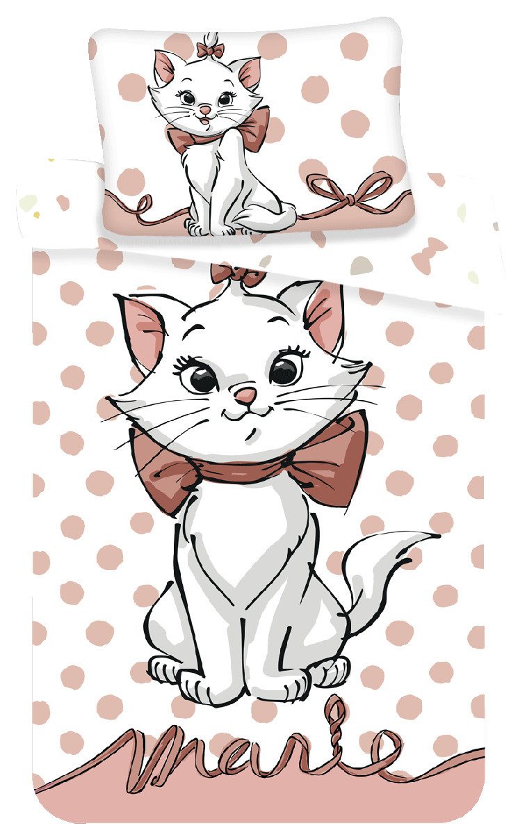 Disney Kinderbettwäsche Disney Babybettwäsche Aristocats 100x135 + 40x60 cm günstig online kaufen