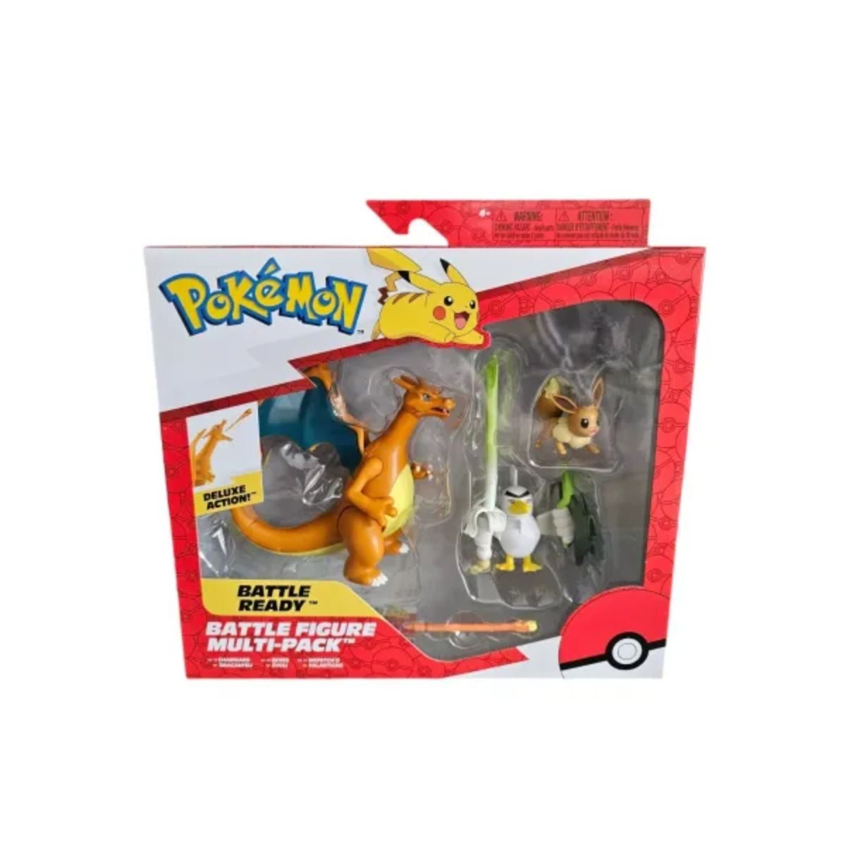The Pokémon Company International Dekofigur Evoli, Lauchzelot &