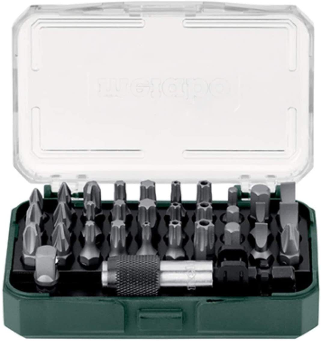 metabo Bit-Set Metabo Bit Box 32-teilig LC mit magnetischem Bithalter 60 mm Adapter