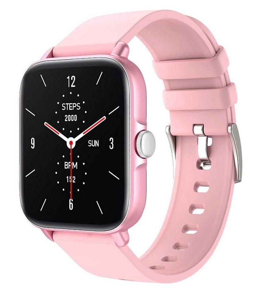 IBETTER Smartwatch, Sportuhr, Android IOS Version für Frauen Männeruhr  Smartwatch (Fitness Tracking Watch, 1.69