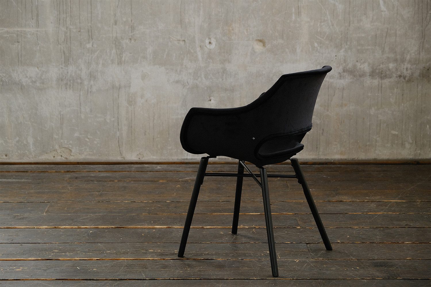 KAWOLA Esszimmerstuhl ZAJA Polsterstuhl - Elegant & Stabil - Stuhl Velvet (1 St), Samt Bezug, Metallgestell, bequeme Sitzfläche, Velvet