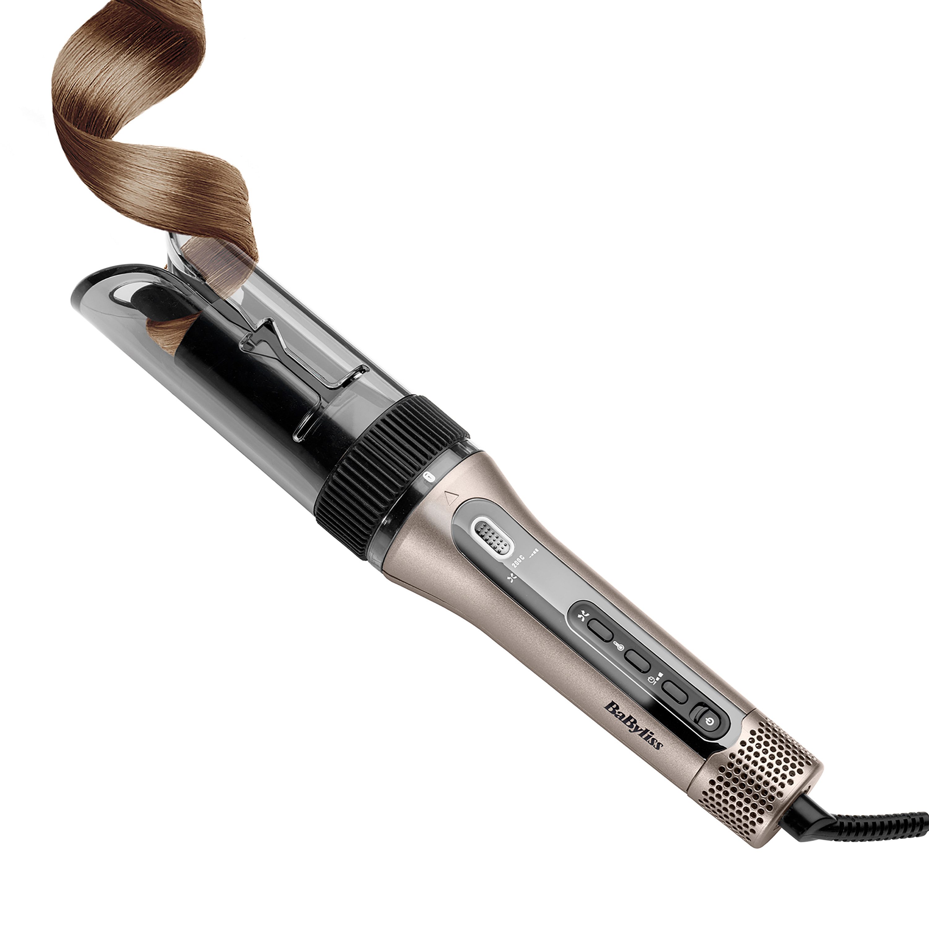 BaByliss Lockenstab Style Secret Air Auto-Curler mit Heißluft, Lockenstab, C6688E, Keramik-Beschichtung, Lockenstab automatisch für Locken und Blow-Out, Ohne Hitzeschäden