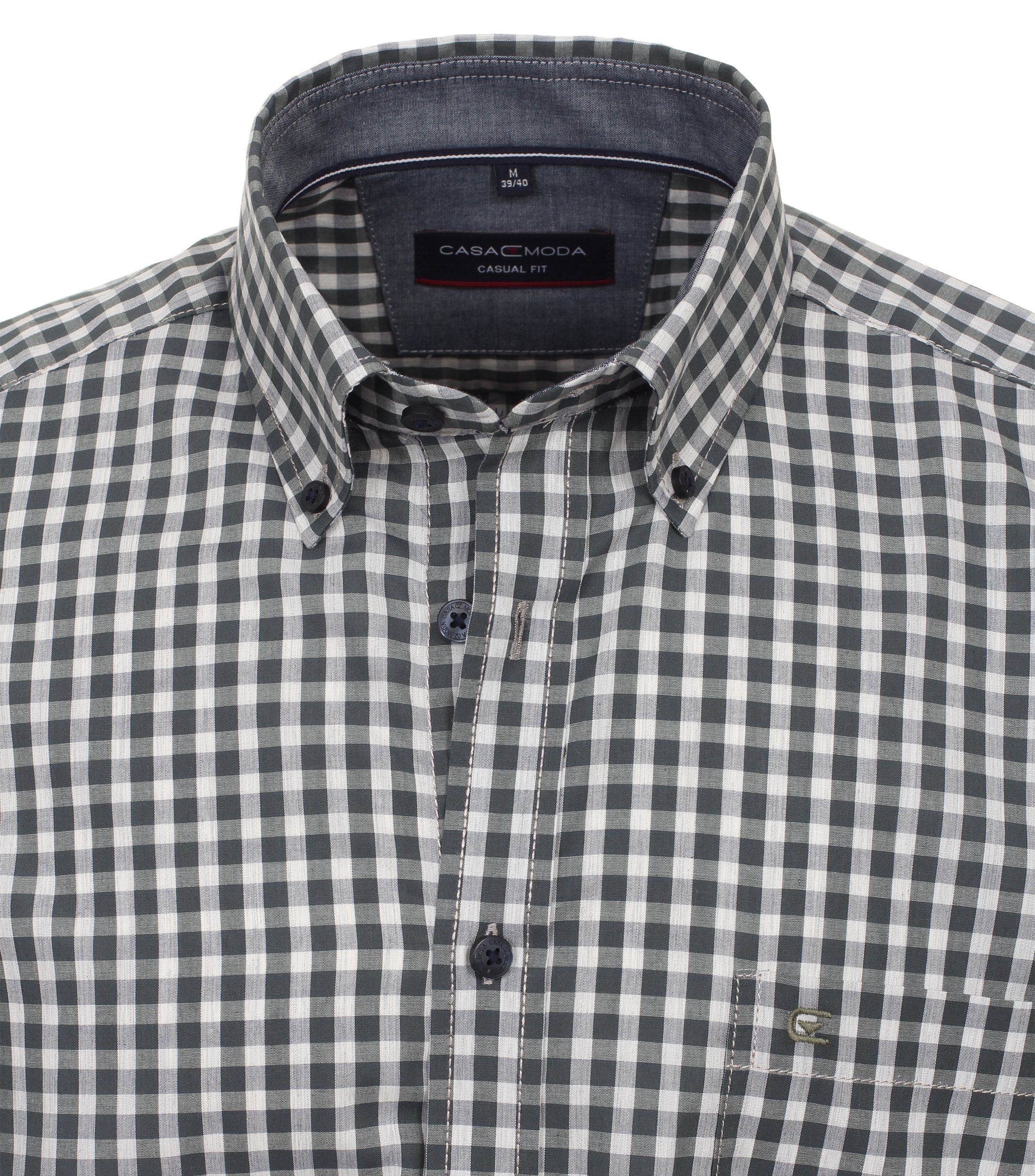 CASAMODA Langarmhemd CASAMODA Freizeithemd kariert