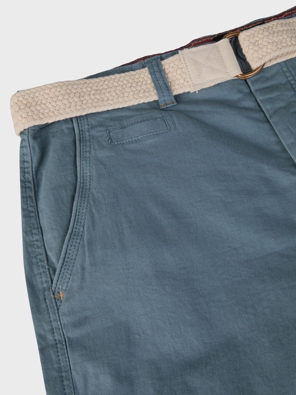 riverso Chinoshorts Herren Shorts RIVHenry Regular Fit Bermudashorts mit Gürtel