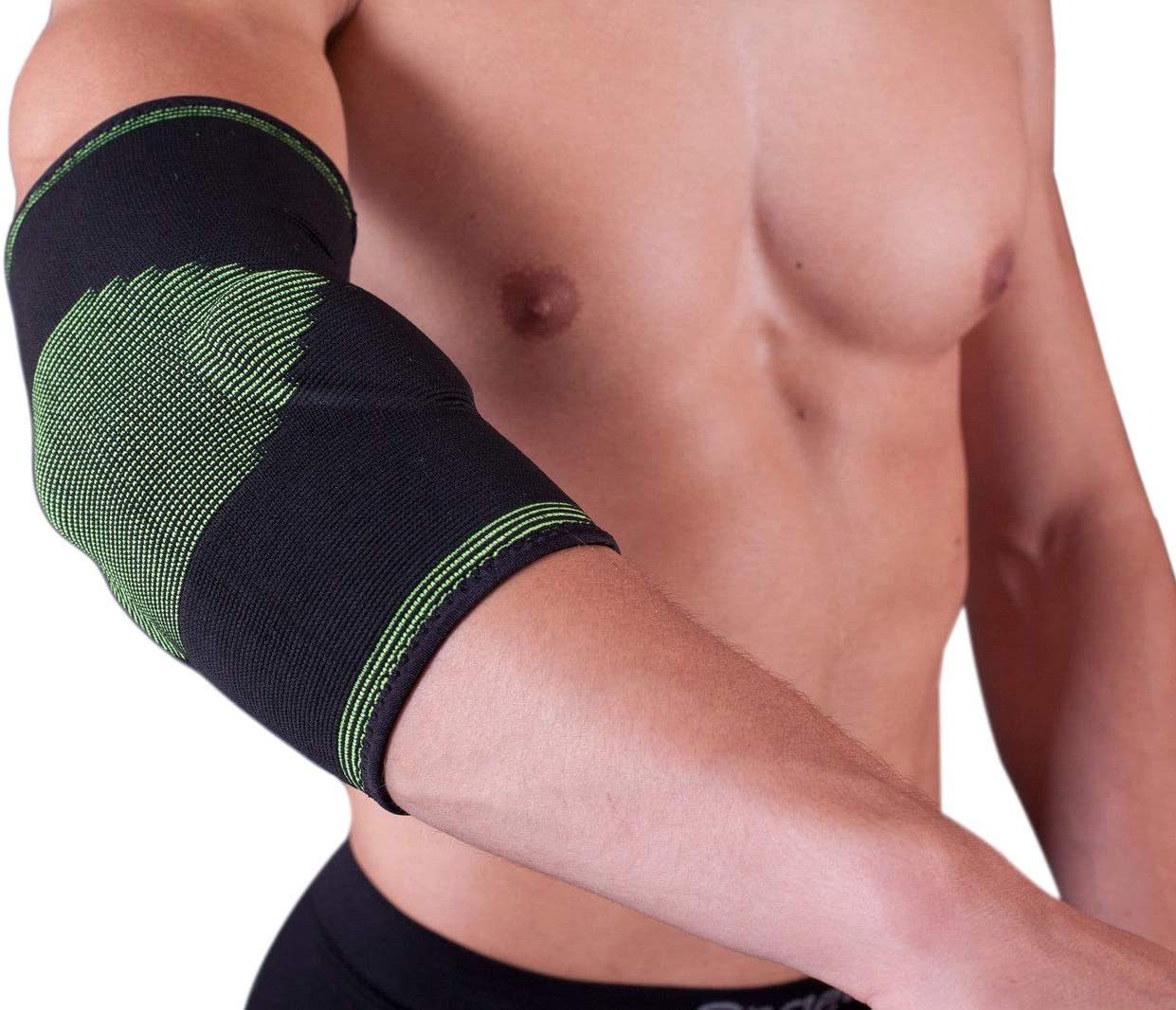 Lorey Medtec Ellenbogenbandage EL47003 Ellenbogenstütze mit 2 seitlichen Gelkissen