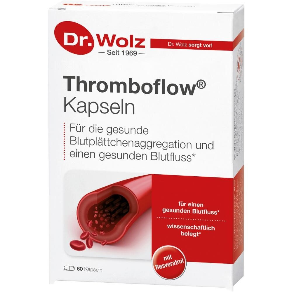 Dr. Wolz Zell THROMBOFLOW Kapseln Dr.Wolz Kapseln, 60 St.