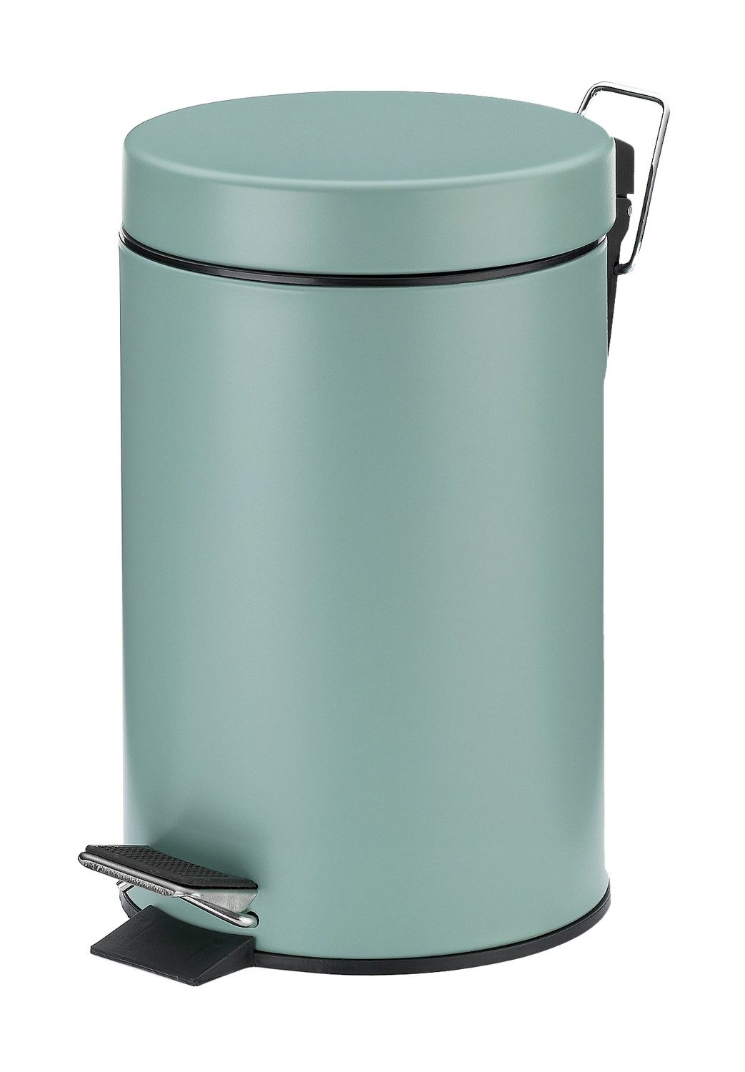 kela Косметички MONACO, Metall, Jadegrün, Schwarz, 3 Liter, mit Schwingdeckel