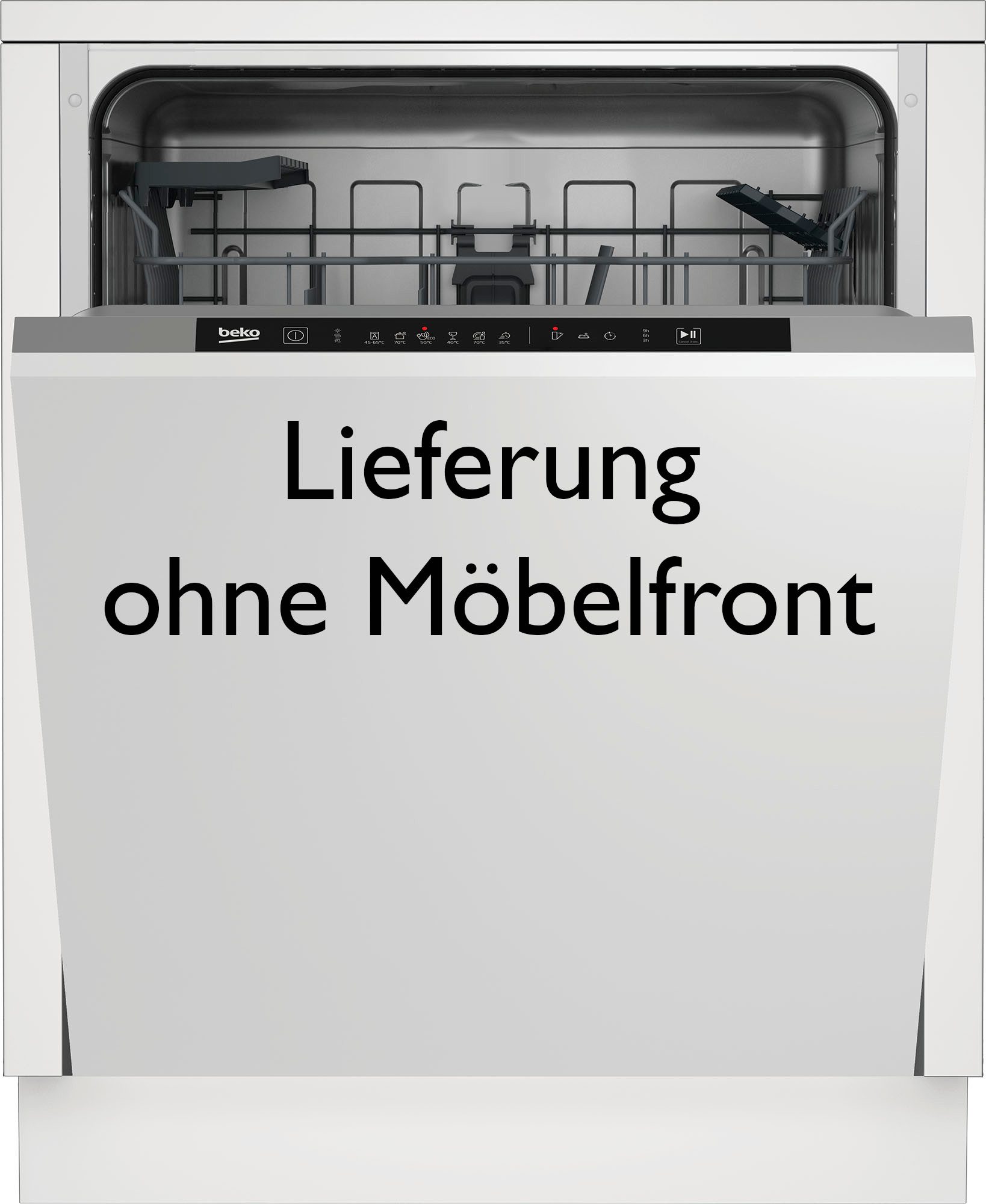 BEKO vollintegrierbarer Geschirrspüler BDIN16440, 14 Maßgedecke, TrayWash – Intensivreinigung für 3 Backbleche in einem Durchgang