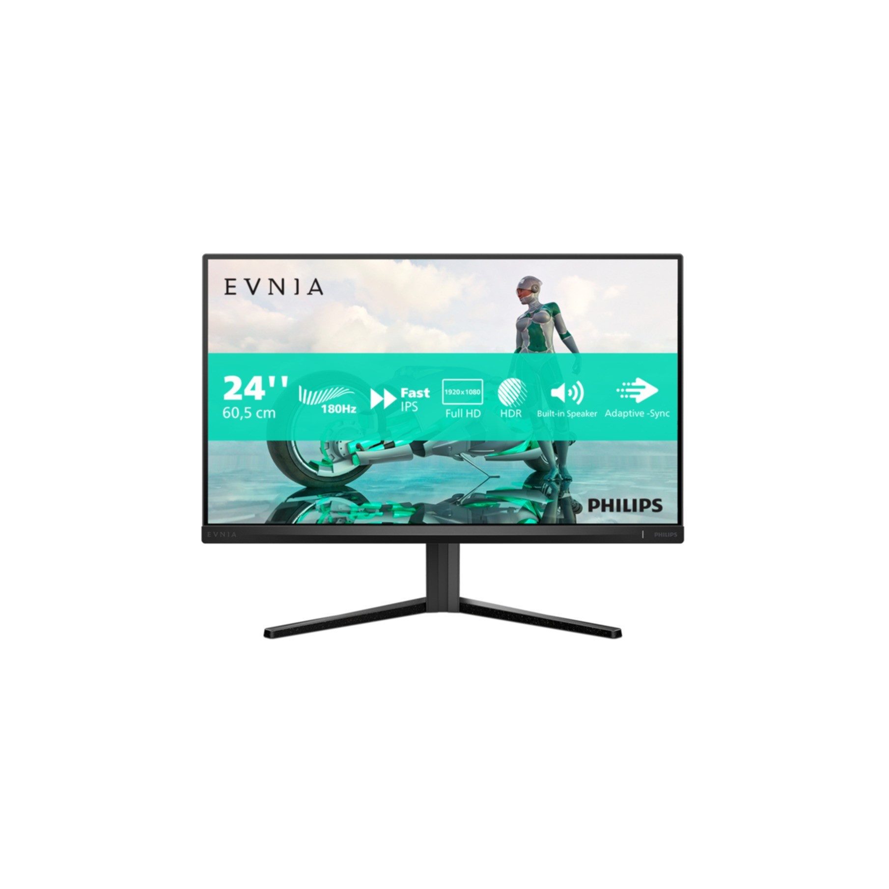 Philips 24M2N3200S/00 LED-Monitor (61 cm/24 ", 1920 x 1080 px, Full HD, 1 ms Reaktionszeit, 180 Hz, IPS)