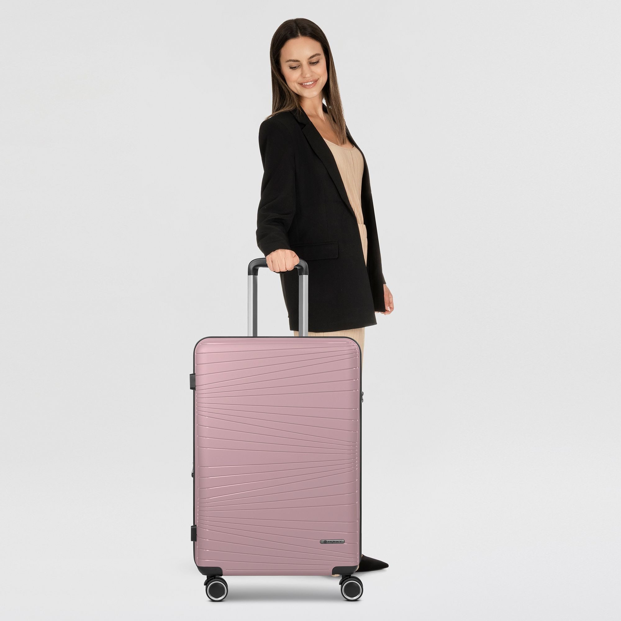 Franky Hartschalen-Trolley Dallas 3.0, 4 Rollen, Polypropylen günstig online kaufen